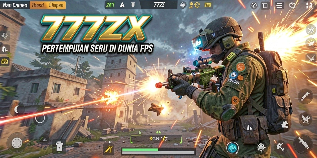 Gameplay seru dan menegangkan dari 777ZX di arena FPS.