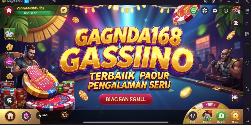 Gameplay seru BAGINDA168 menunjukkan suasana kasino yang menarik.
