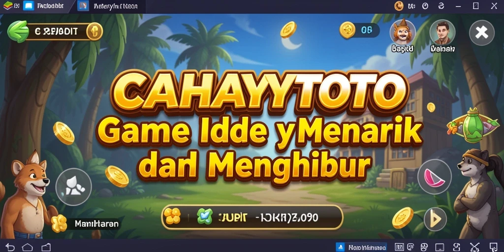 Screenshot gameplay CAHAYATOTO menampilkan aksi seru dalam genre Idle.
