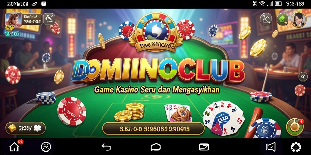 Tampilan menarik gameplay Kasino di DOMINOCLUB.