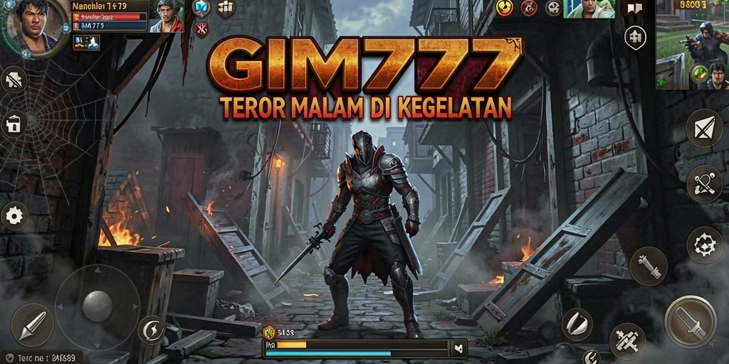 Screenshot utama GIM777 menampilkan suasana gameplay Horror yang intens.