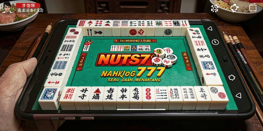 Tampilan gameplay Mahjong yang menantang dan menarik dari NUTS777.