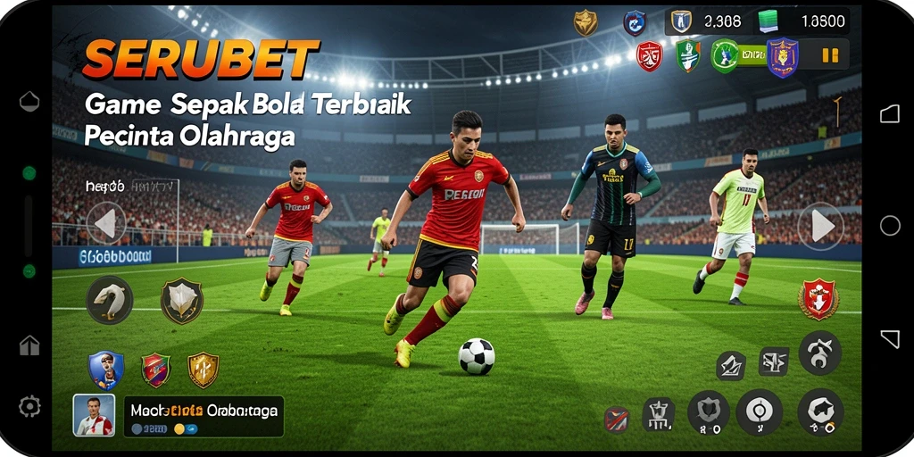 Tampilan gameplay SERUBET yang seru dan menegangkan.